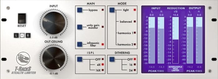 IK Multimedia T-RackS Stealth Limiter