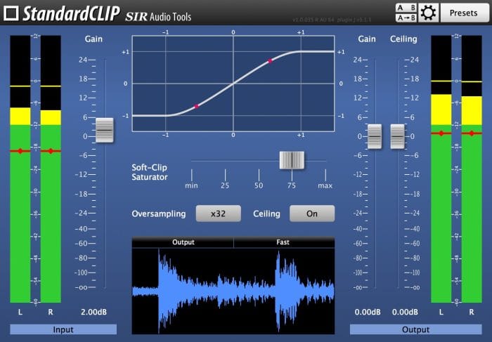 SIR Audio Tools StandardCLIP