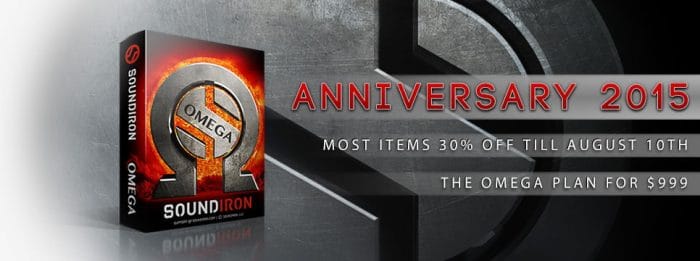 Soundiron Anniversary sale