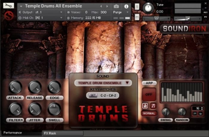 Soundiron Temple Drums