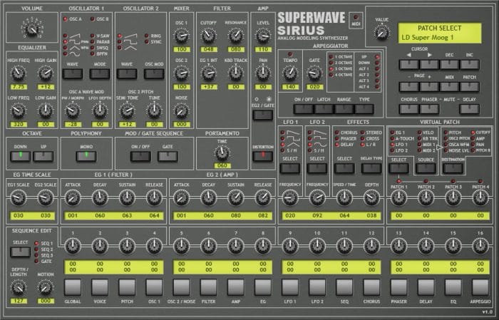 Superwave Sirius