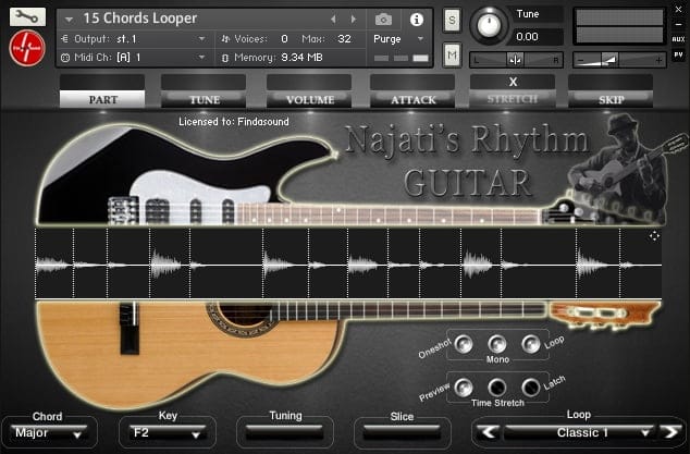 kontakt guitar