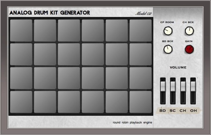Greynote Music Analog Drum Kit M02