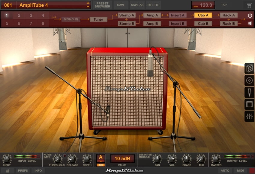 Ik Multimedia Amplitube 4 Guitar Bass Tone Studio