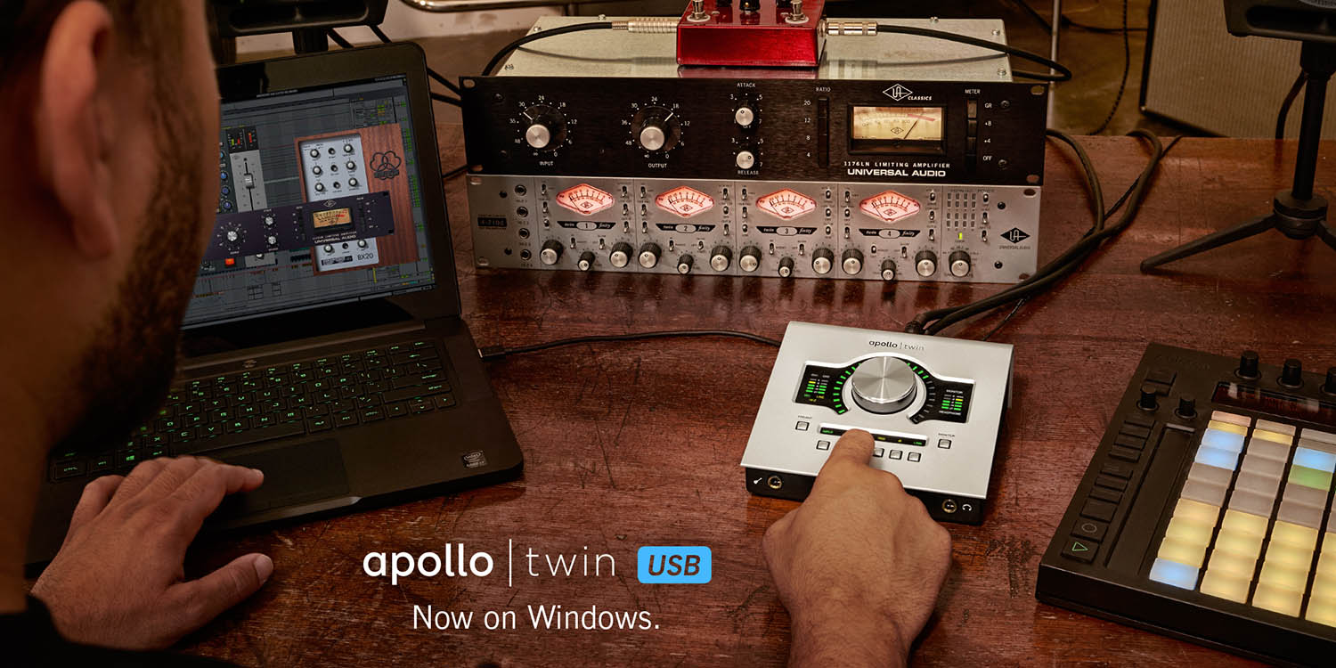 Universal Audio intros Apollo Twin USB for Windows