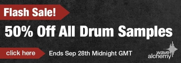 Wave Alchemy drum sample sale