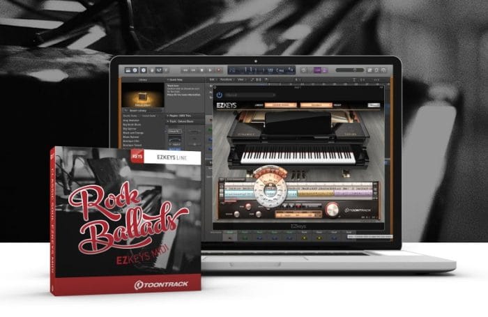 Toontrack Rock Ballads EZkeys MIDI