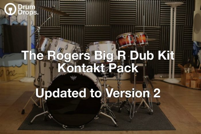 Drumdrops Rogers Big R Dub Kit Kontakt Pack