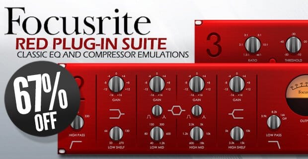 PIB Focusrite Red Plug-in Suite