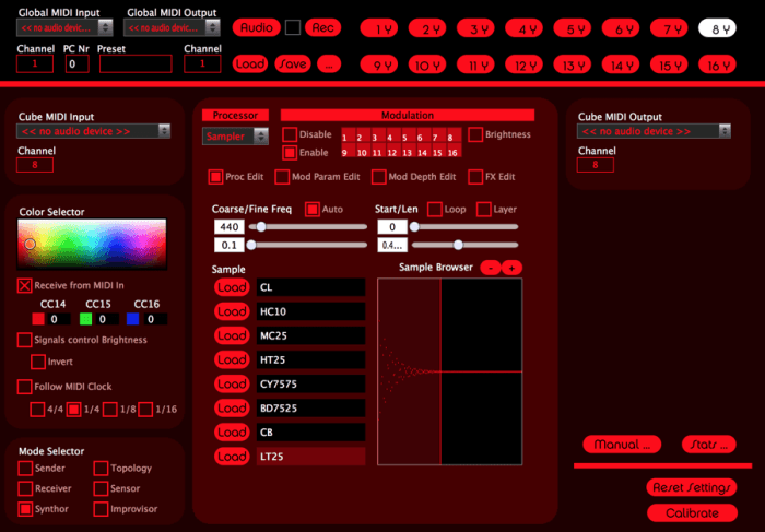 Percussa Synthor Sampler