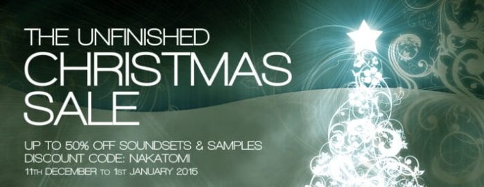 The Unfinished Christmas Sale 2015