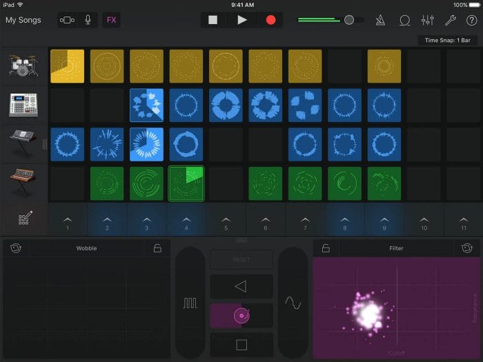 Apple GarageBand for iOS 2.1