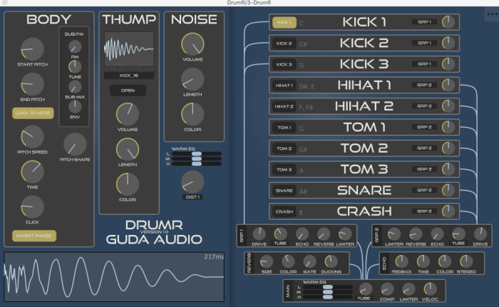 Guda Audio DrumR