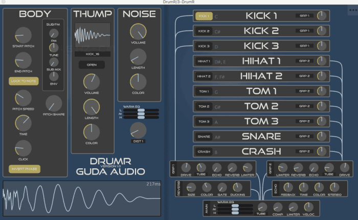 Guda Audio DrumR