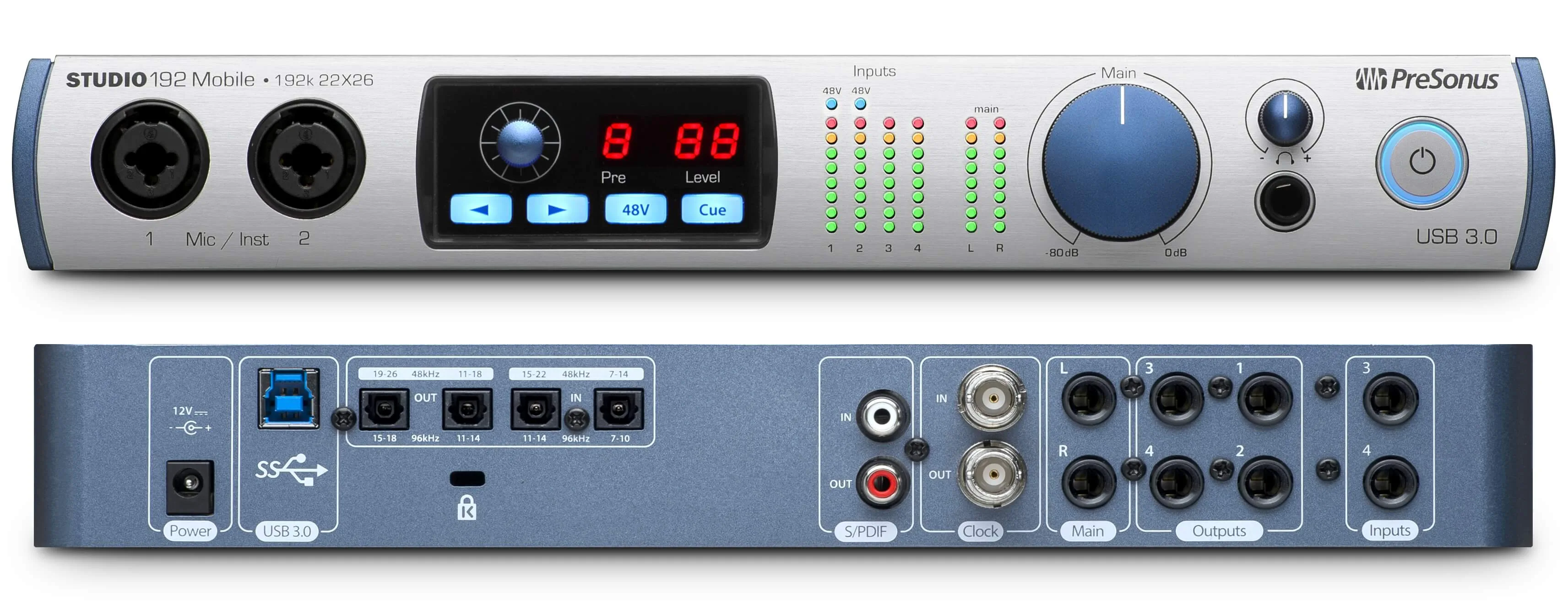 PreSonus Studio 192 Mobile audio interface/studio command center