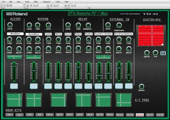 Momo TR-8 EFX.Remote