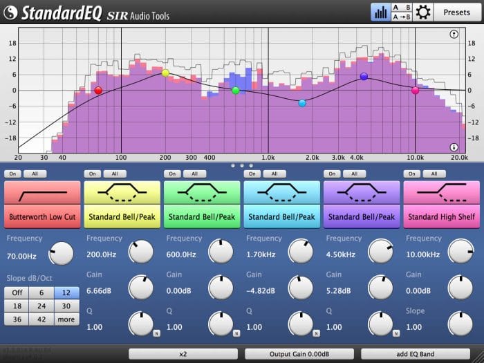 SIR Audio Tools StandardEQ