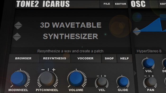 Tone2 Icarus resynthesis