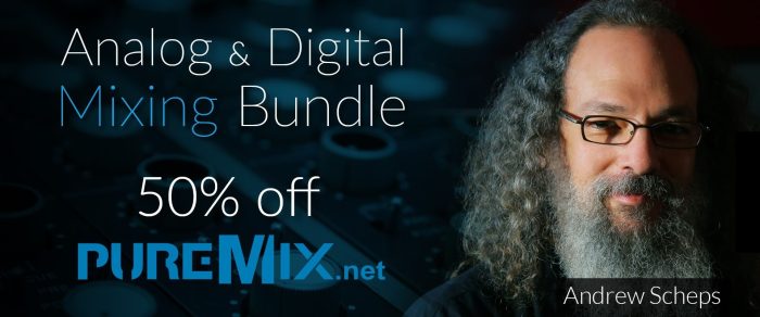 pureMix Andrew Scheps Analog & Digital Mixing Bundle