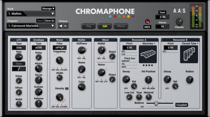 AAS Chromaphone 2 edit