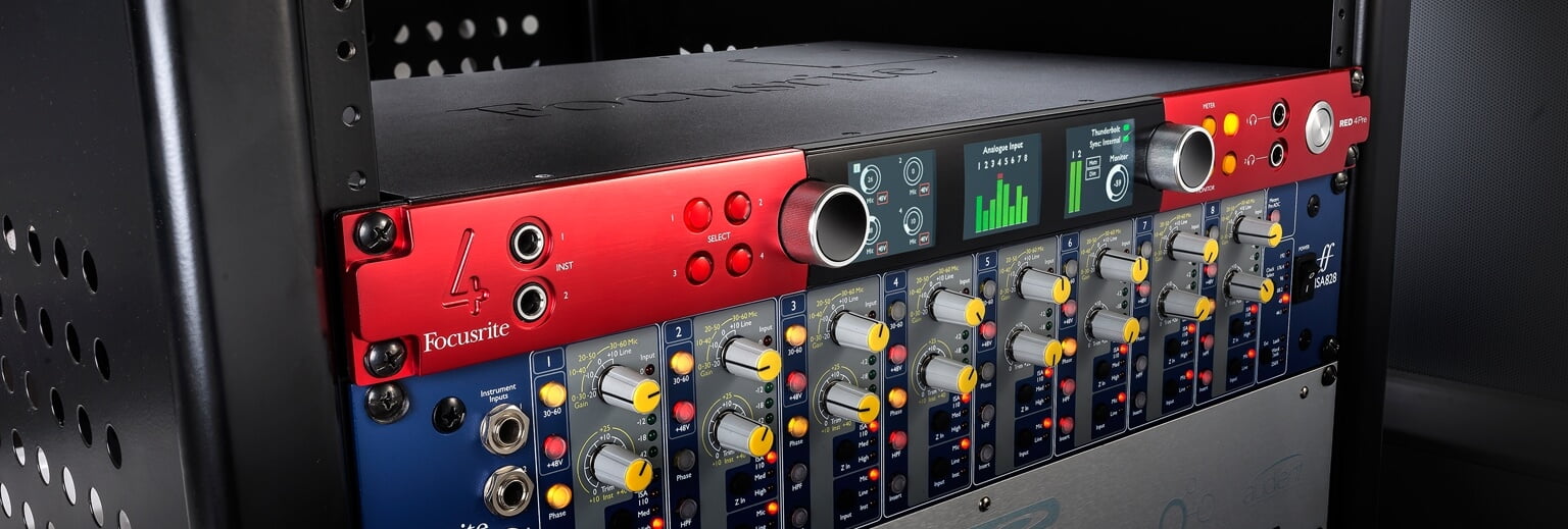 Tyr Abnorm Skæbne Focusrite Red 4Pre audio interface shipping this May