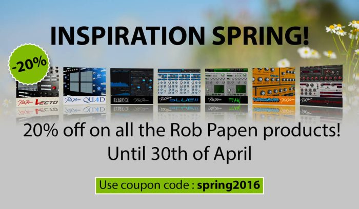 Rob Papen Spring Sale