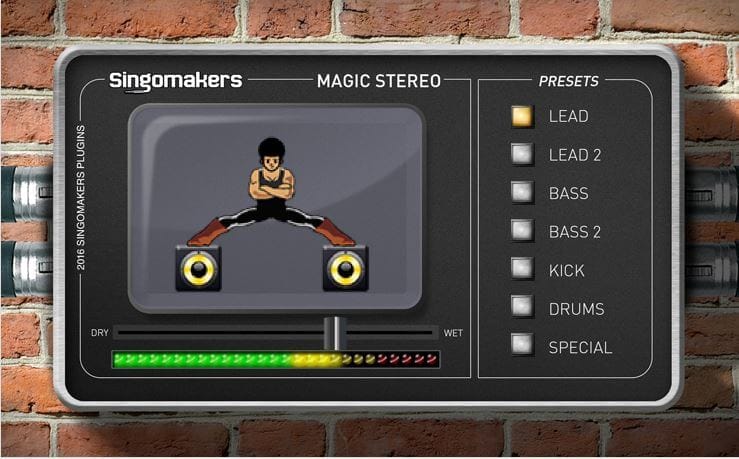 Singomakers Magic Stereo stereo widening plugin 50% off at Plugin Boutique