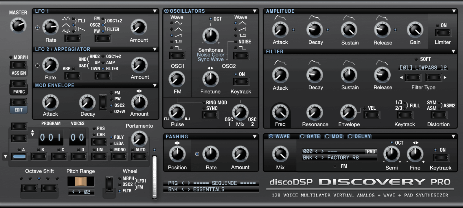 discovery pro synth