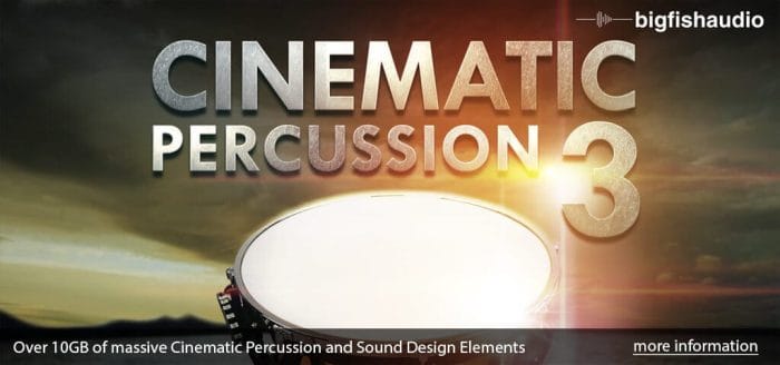 Big Fish Audio Cinematic Percussion 3