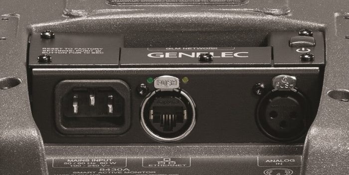 Genelec 8430A rear