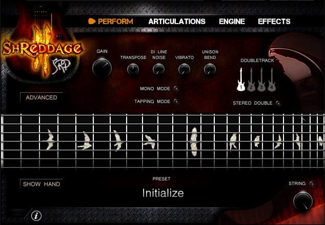 shreddage ii srp virtual guitar download vst free