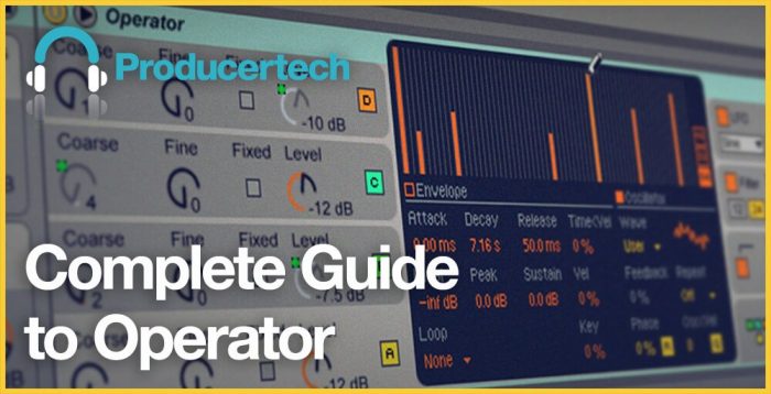 Producertech Complete Guide to Operator