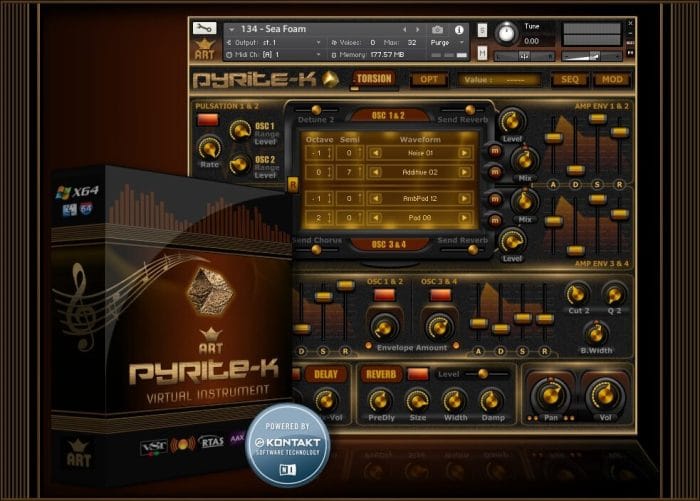 ArtVera Music ART Pyrite-K for Kontakt