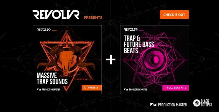 Black Octopus Sound Revolvr Massive Trap Sounds + Trap & Future Bass Beats