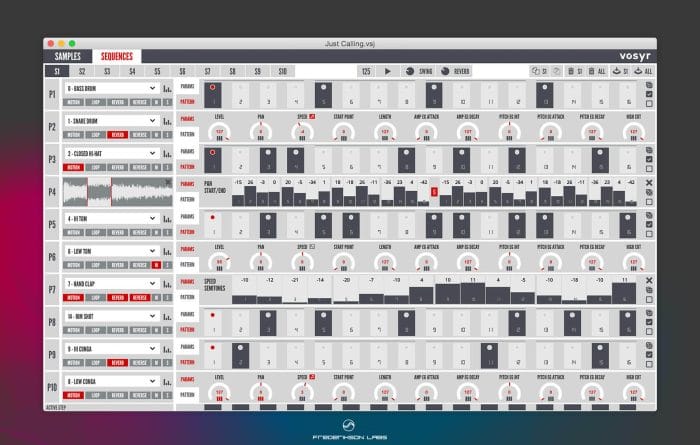 Frederikson Labs vosyr volca sample manager v2.5