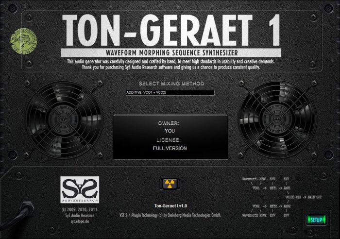 SyS Ton-Geraet 1 back