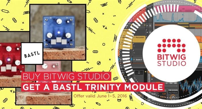 Bitwig Bastl Trinity promo