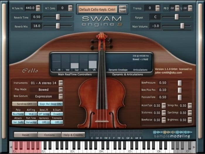 Samplemodeling The Cello