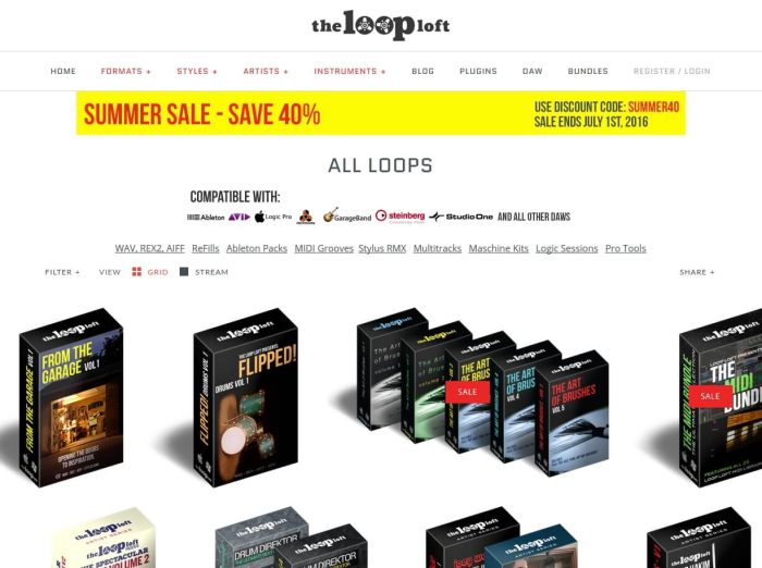 The Loop Loft Summer Sale