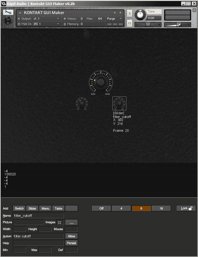 KONTAKT GUI Maker by Rigid Audio introduced