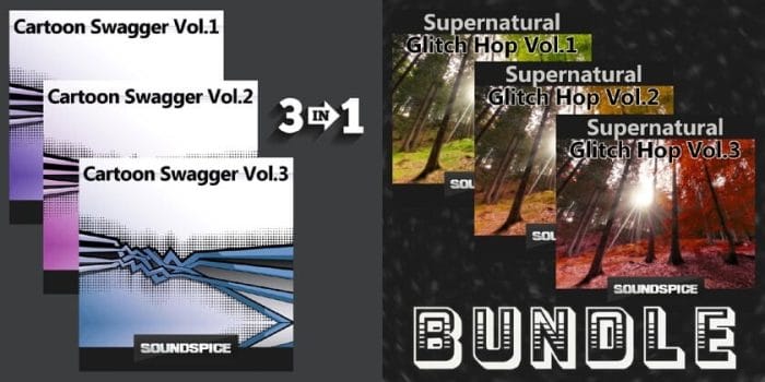 SoundSpice Cartoon Swagger & SuperNatural Glitch Hop Bundles