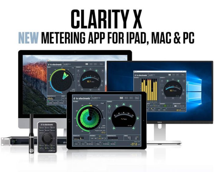 TC Electronic Clarity X Metering App