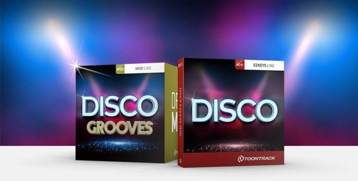Toontrack Disco Grooves & Disco EZkeys MIDI