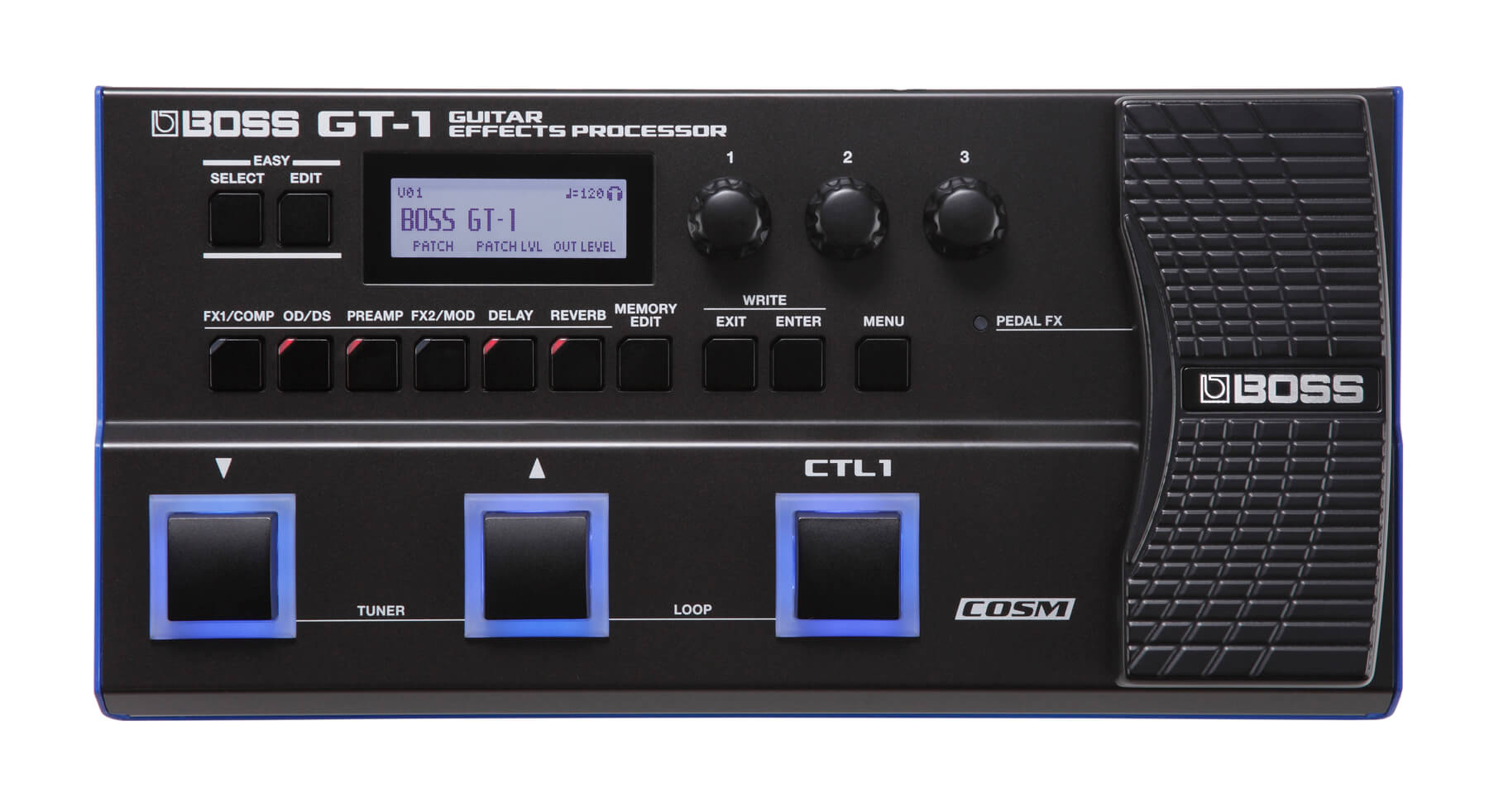 Boss GT-1 guitar effects processor available