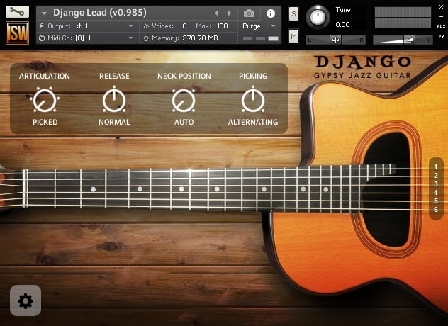 impact soundworks django gypsy jazz guitar