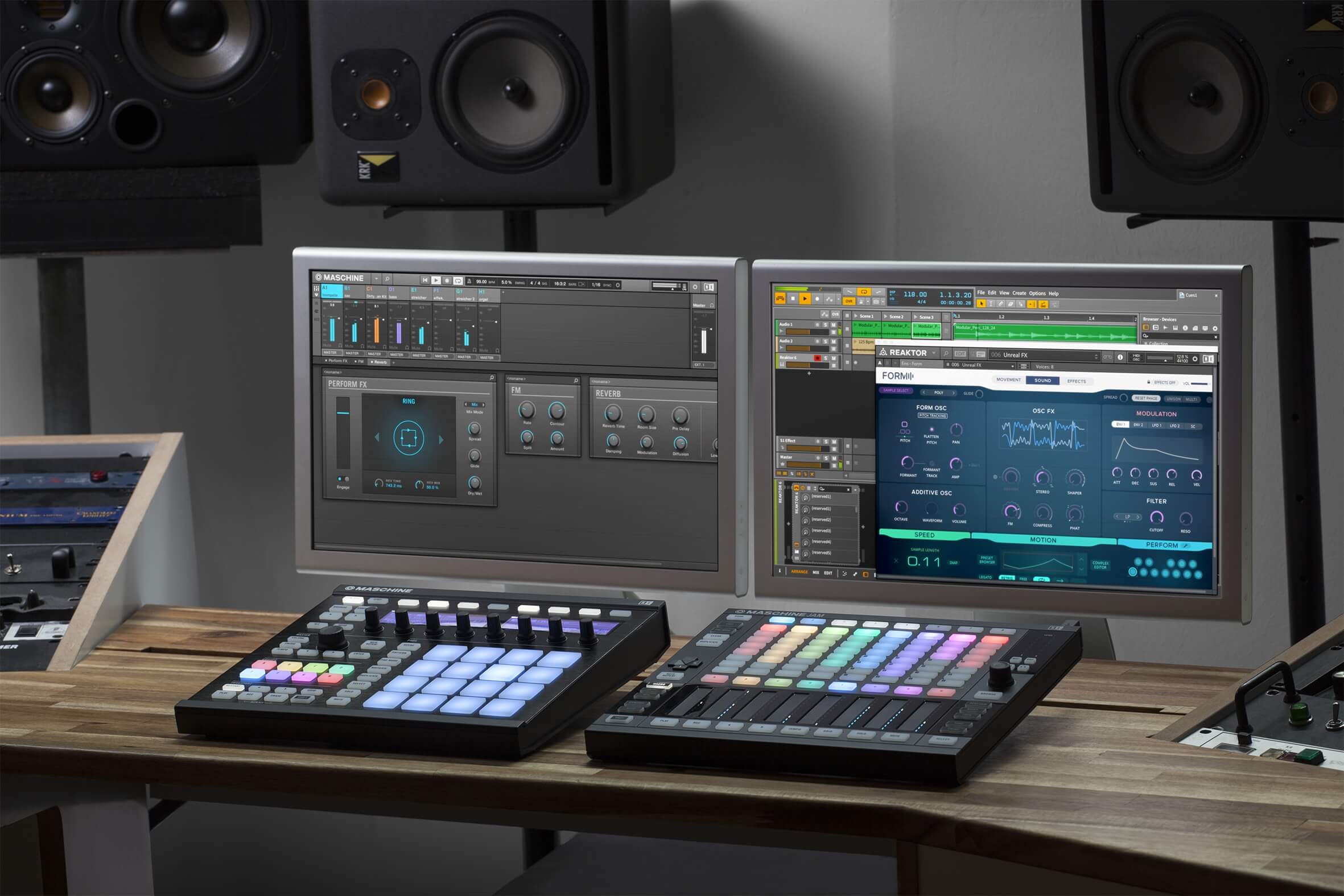 native instruments maschine dimensions