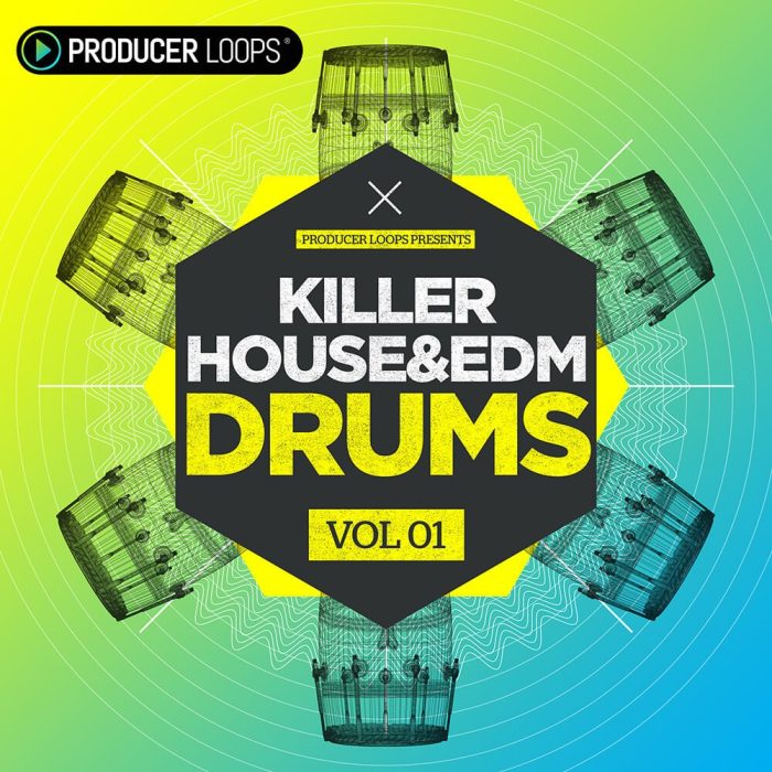 Producer Loops Killer House and EDM Drums Vol 1