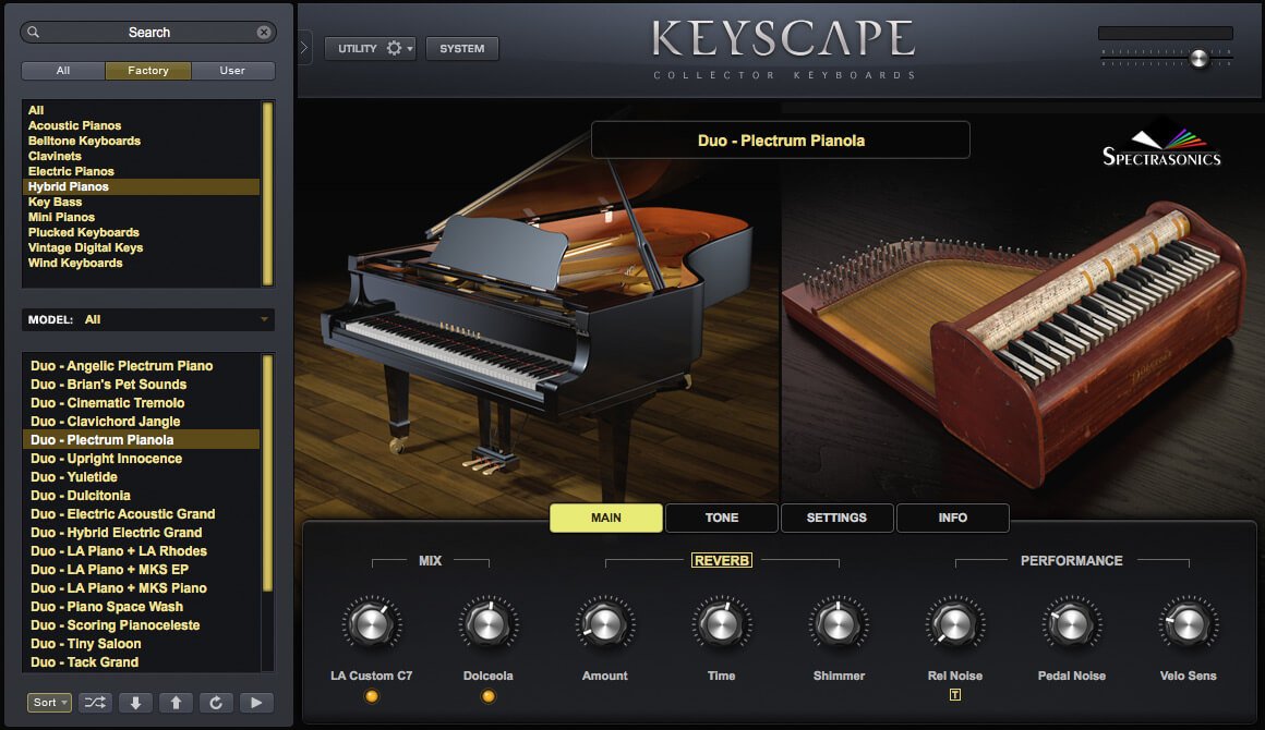 does omnisphere come with keyscape