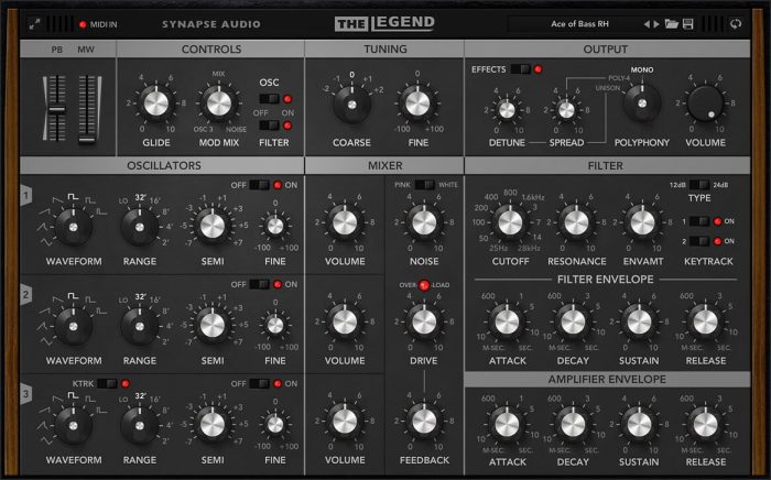 Synapse Audio The Legend