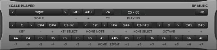 rf Music Scale Player